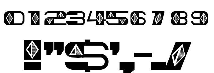 Modern Settlement Flat Regular Font OTHER CHARS