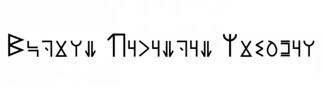 Modern Wakandan Regular  免费字体下载