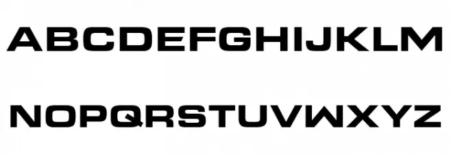 Modern Warfare Schriftart Groß