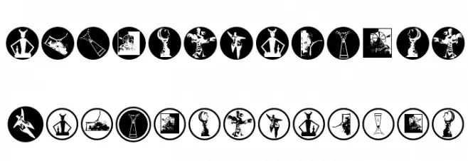 ModernArtBats Caratteri MINUSCOLO