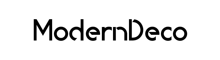 ModernDeco  baixar fontes gratis