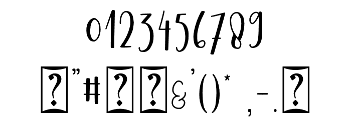 ModernLeaves Font OTHER CHARS