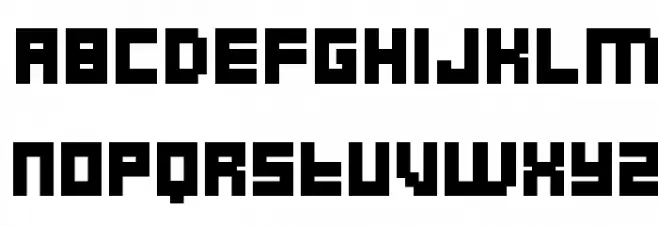 ModernLove Font UPPERCASE