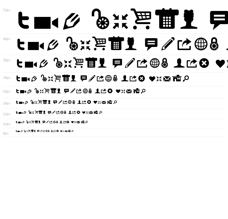 ModernPictograms Waterfall