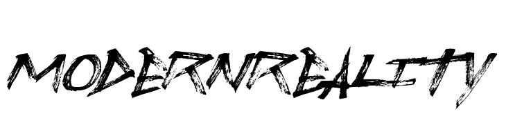ModernReality  font caratteri gratis