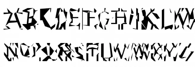 ModernRunes Schriftart Groß
