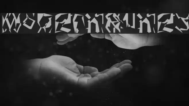 ModernRunes Font examples