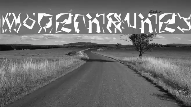 ModernRunes Font examples