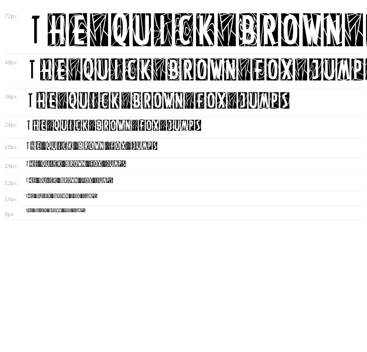 ModernStainedGlass2Tone Waterfall