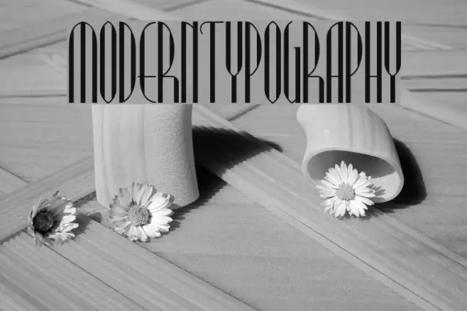 ModernTypography Example 1
