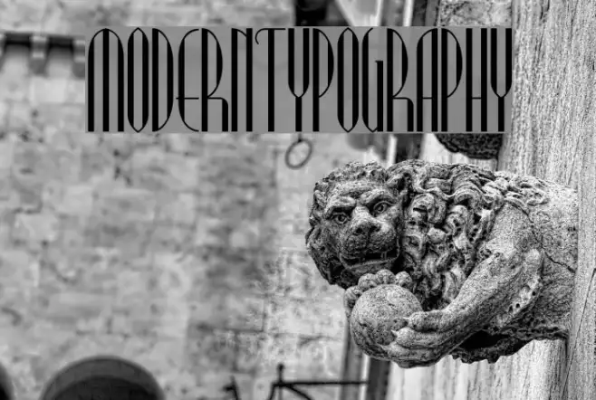 ModernTypography Example 2