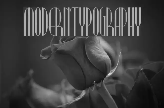 ModernTypography Example 3