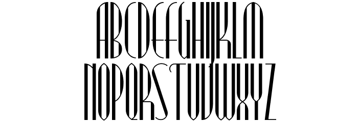 ModernTypography Font LOWERCASE