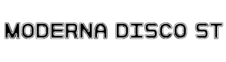 Moderna Disco St Font