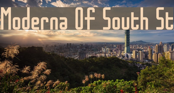 Moderna Of South St Example 3