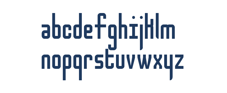 Moderna Of South St Lowercase