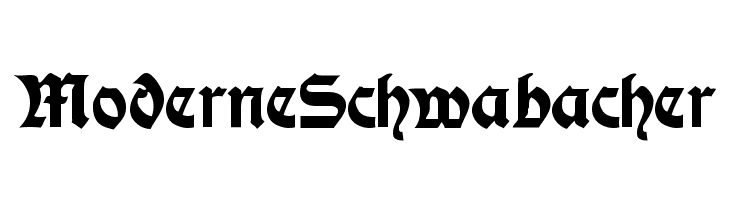 ModerneSchwabacher  baixar fontes gratis
