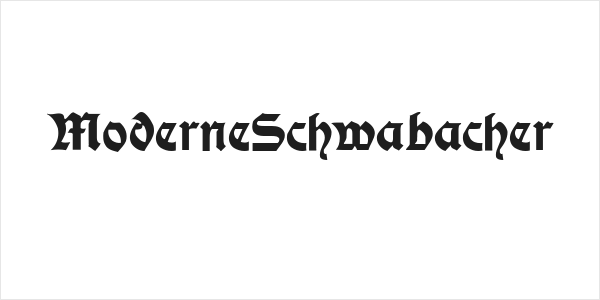 ModerneSchwabacher Logo