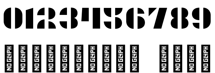 Modernia Regular Font OTHER CHARS