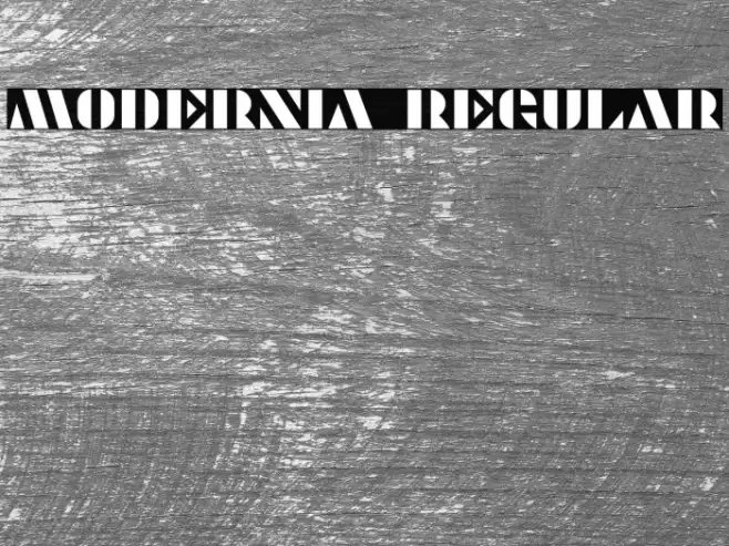 Modernia Regular Example 3