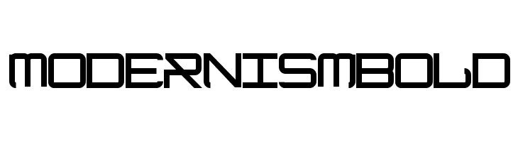 ModernismBold Font