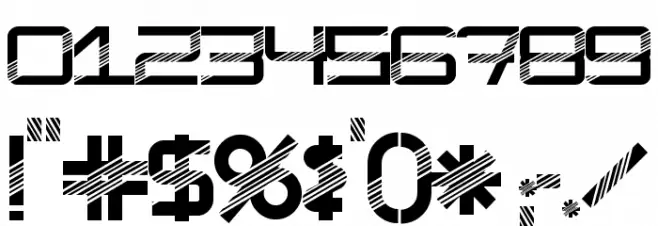 ModernismDisco Font OTHER CHARS