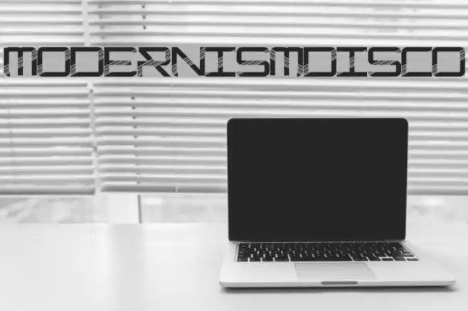 ModernismDisco Font examples