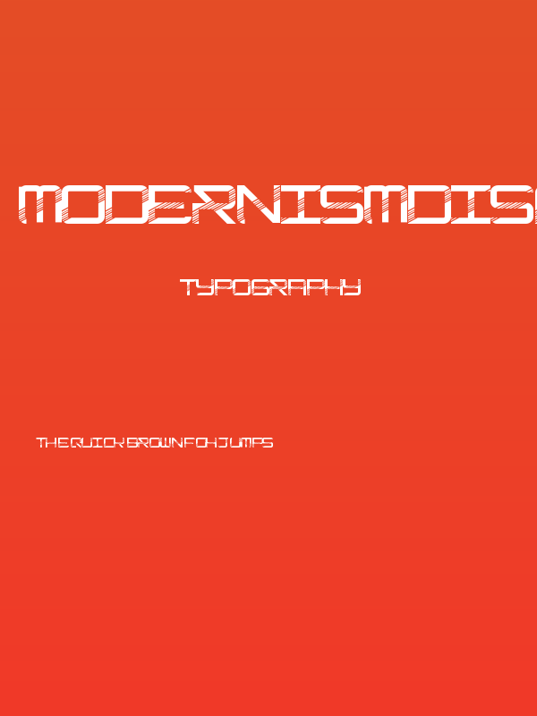 ModernismDisco Poster