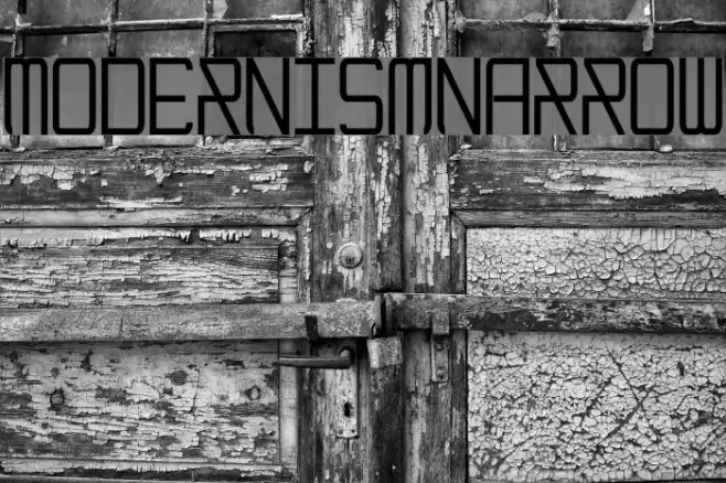 ModernismNarrow Example 3