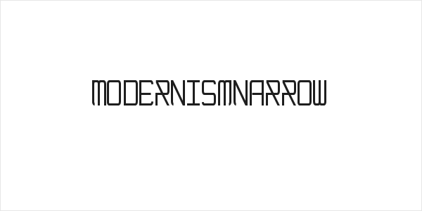 ModernismNarrow Logo