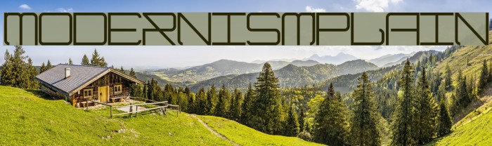 ModernismPlain Font examples