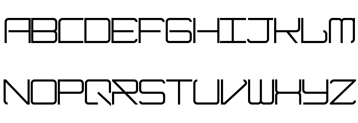 ModernismPlain Font LOWERCASE