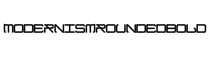 ModernismRoundedBold  font caratteri gratis