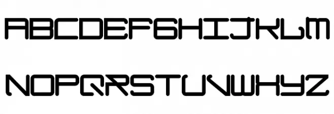 ModernismRoundedBold Шрифта ВЕРХНИЙ