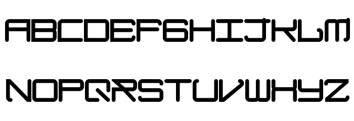 ModernismRoundedBold Font LOWERCASE