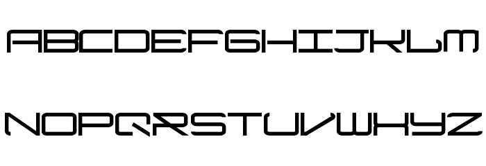 ModernismShort Font LOWERCASE
