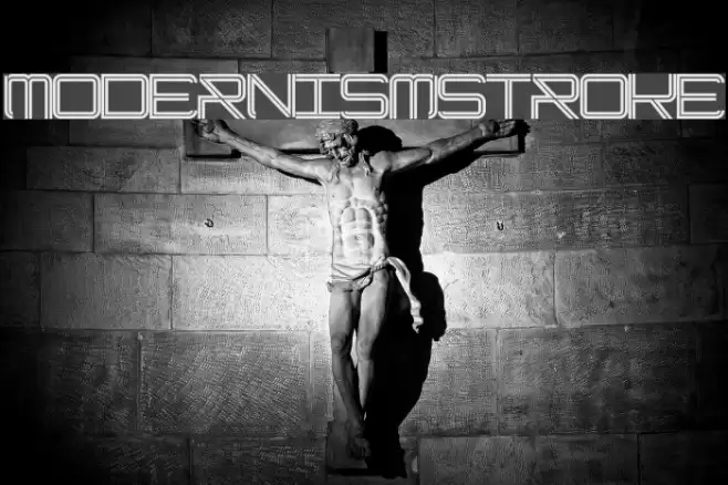 ModernismStroke Font examples