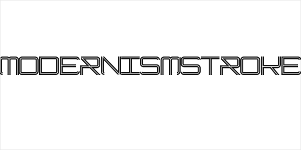 ModernismStroke Logo