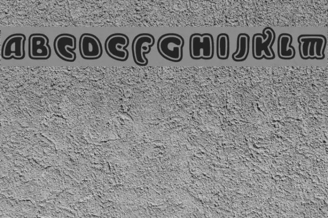 Moderno Outline خط examples