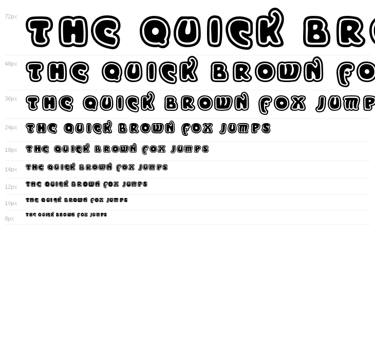 Moderno Outline Waterfall