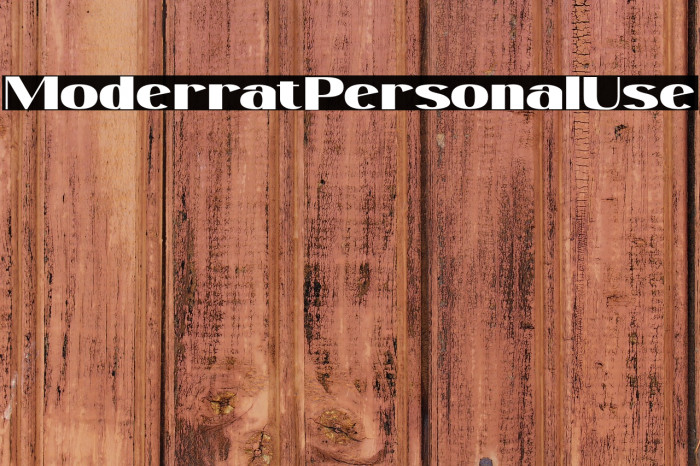 ModerratPersonalUse Example 2