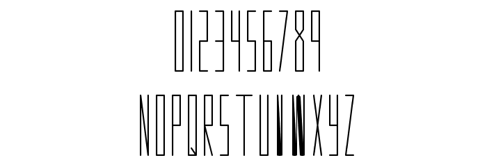 Modes Font OTHER CHARS