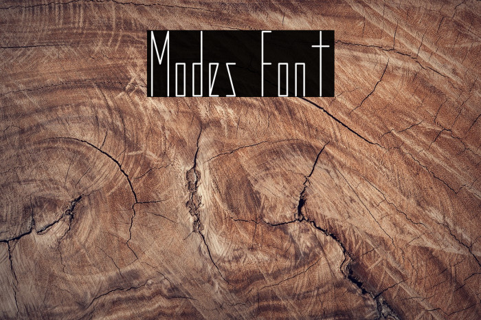 Modes Font examples