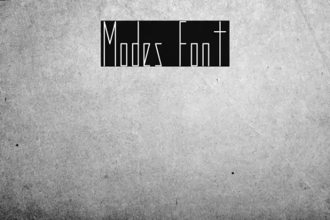 Modes Example 2
