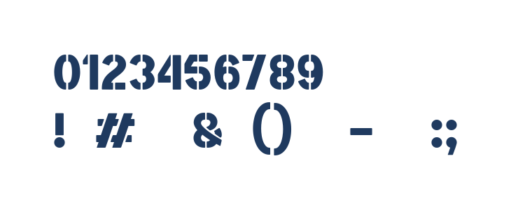 Modest Regular Other Characters