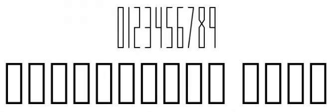 Modesta Font OTHER CHARS