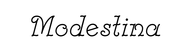 Modestina  Fuentes Gratis Descargar