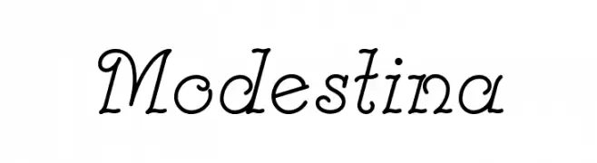 Modestina  Free Fonts Download