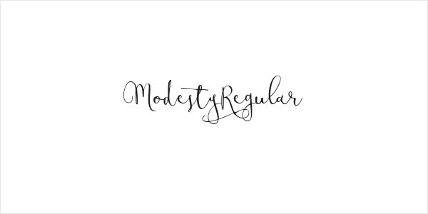 ModestyRegular Logo