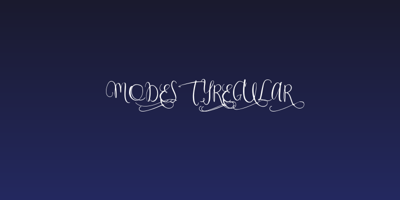 ModestyRegular Social Header